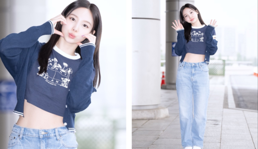 TWICEナヨン、金浦国際空港でのスタイリッシュな姿！