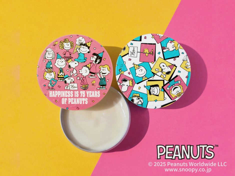 スヌーピー75周年記念！パーティ帽の限定スチームクリーム缶でスキンケアをもっとハッピーに｜商品概要（2）
