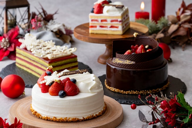 手描きツリーが可愛い！東京プリンスの「ピスタチオ・ノエル」ほかクリスマスケーキ4種予約スタート｜ラインナップと特徴