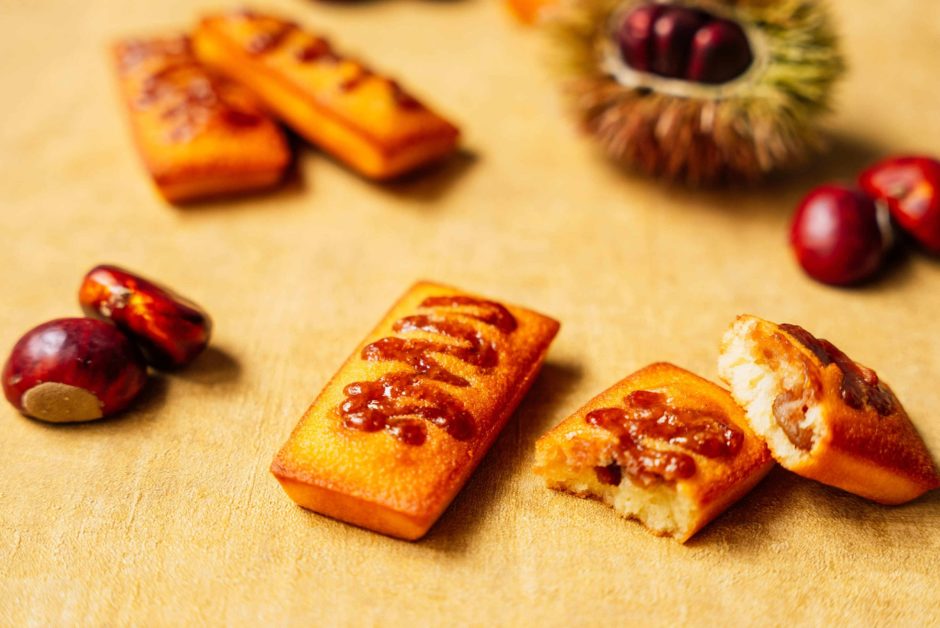 栗ゴロっと×発酵バターの香り。蔵前カヌレ店の秋限定「マロンフィナンシェ」登場｜販売のポイント（2）