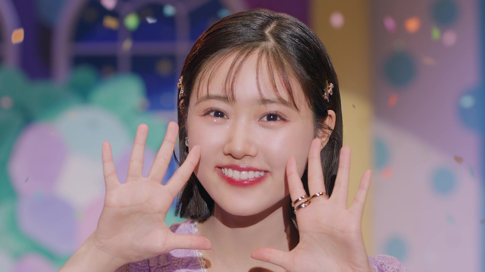 キャンメイク 原菜乃華 新TVCM 舞台袖篇