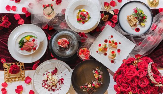 薔薇に包まれるフルコース！インターコンチネンタル東京ベイ「ROSA」が4/20〜初夏限定開催